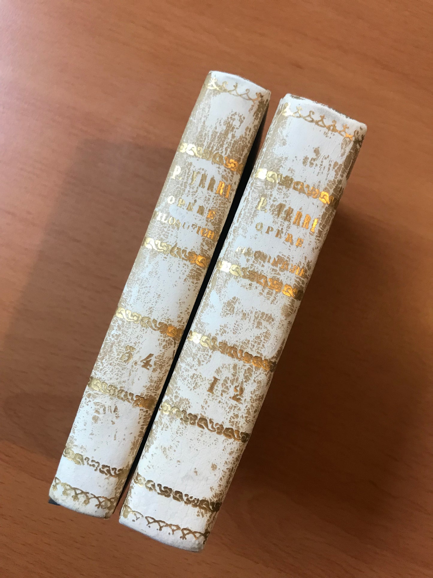 Opere Filosofiche di Pietro Verri - 4 tomes en 2 volumes - Complet - 1803
