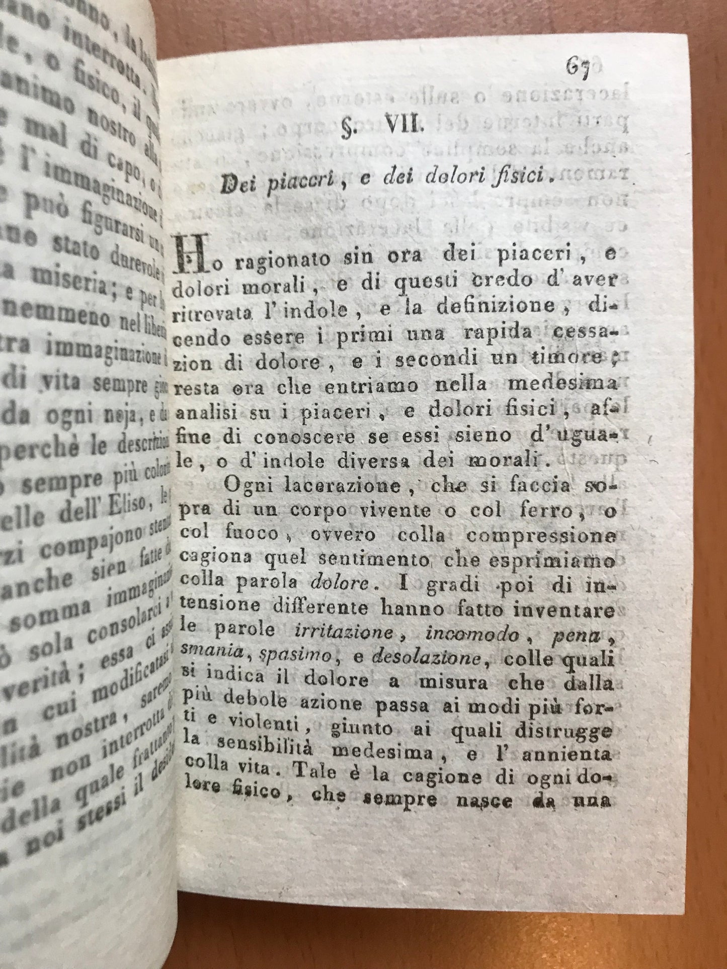 Opere Filosofiche di Pietro Verri - 4 tomes en 2 volumes - Complet - 1803