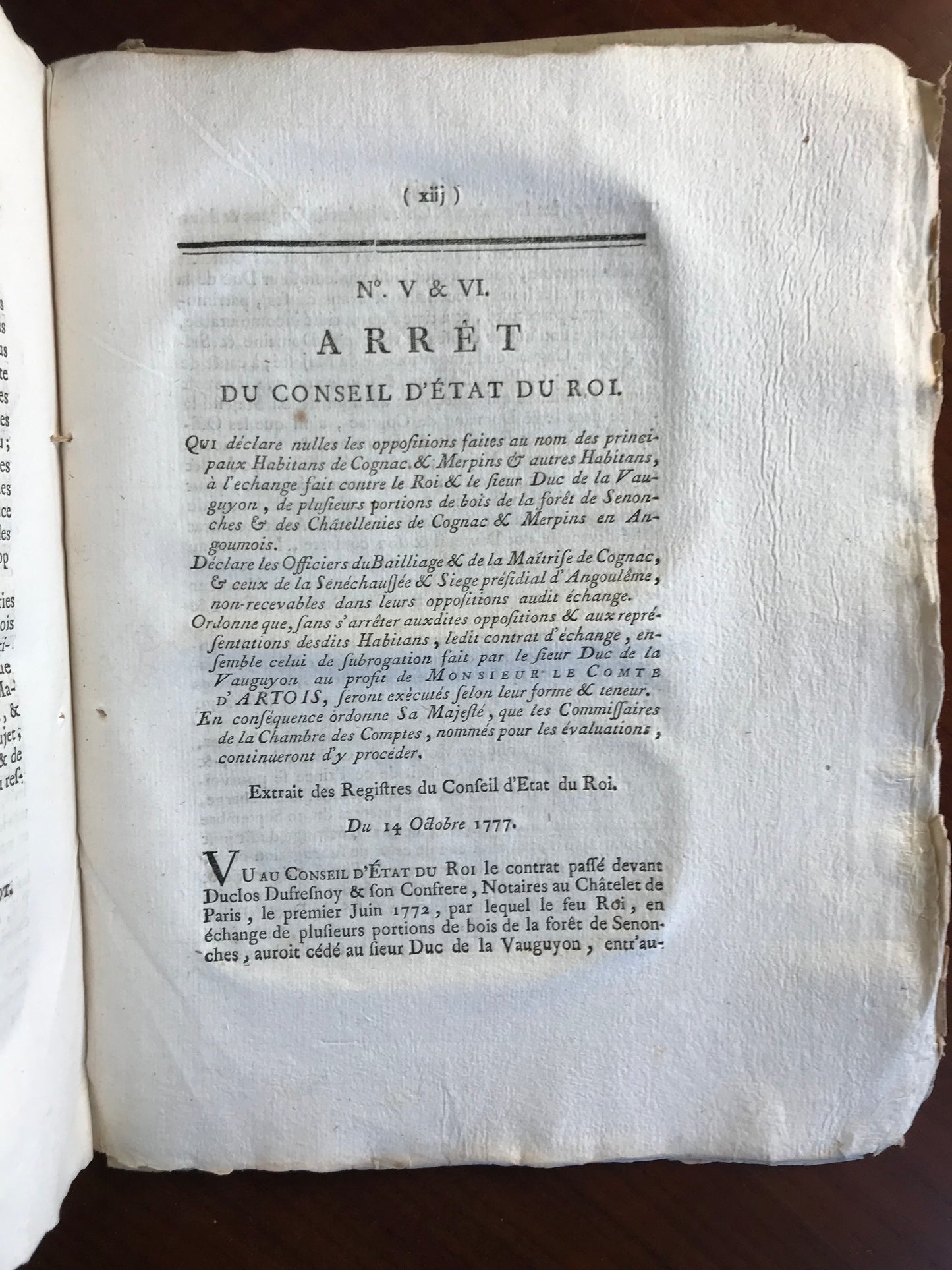 Requête au Roi adressée à sa Majesté par le Comte d'Espagnac - 1788