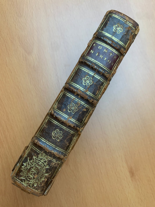 Mémoires historiques du Comte Betlem-Niklos, Contenant l'histoire des derniers troubles de Transilvanie - 1736 - Reliure aux armes d'Antoine-René Voyer d'Argenson