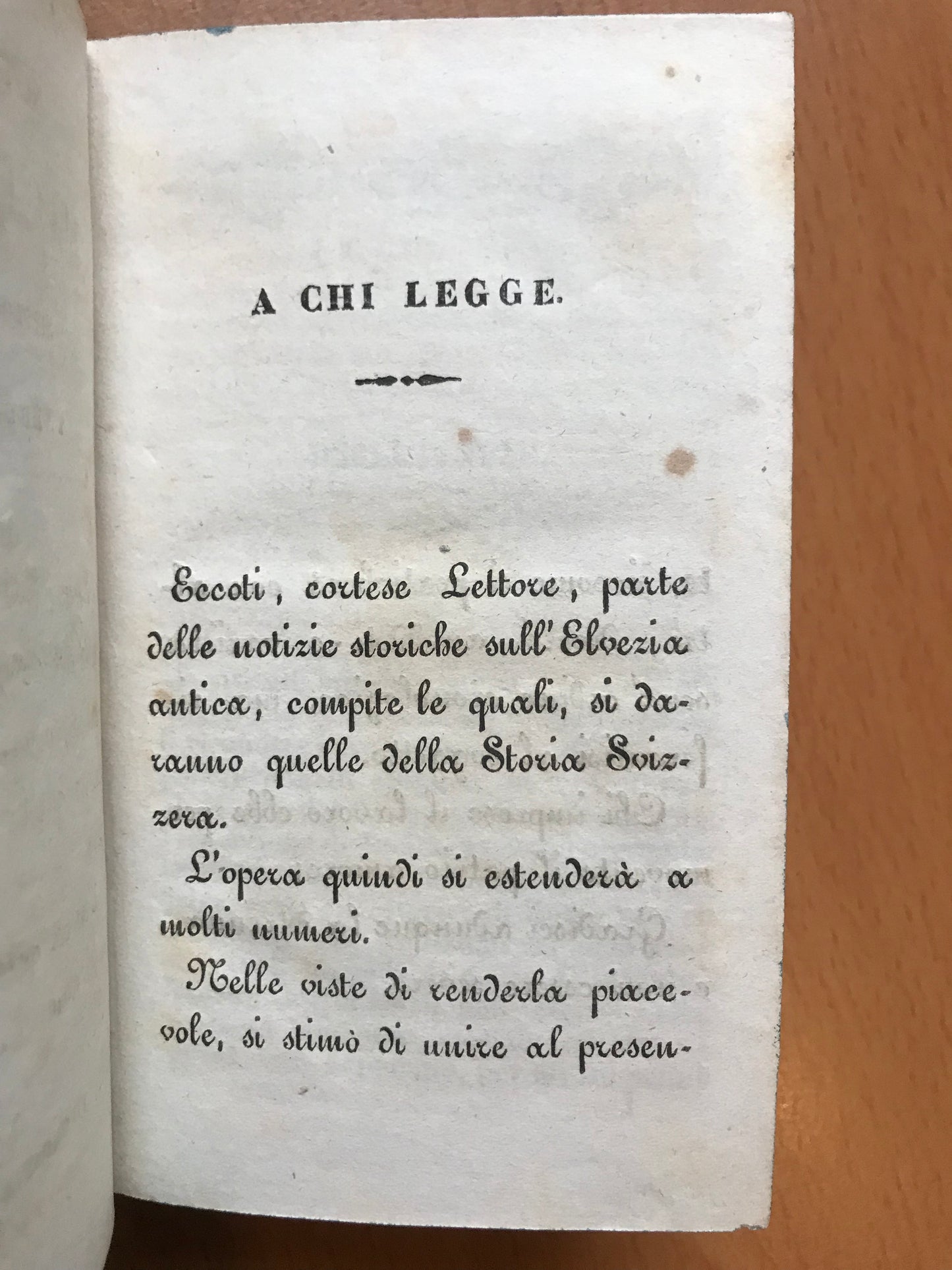 Notizie Storiche Sull'Antica Elvezia - Notizie Storiche Sulla Svizzera - Mitologia della Svizzera - 1844