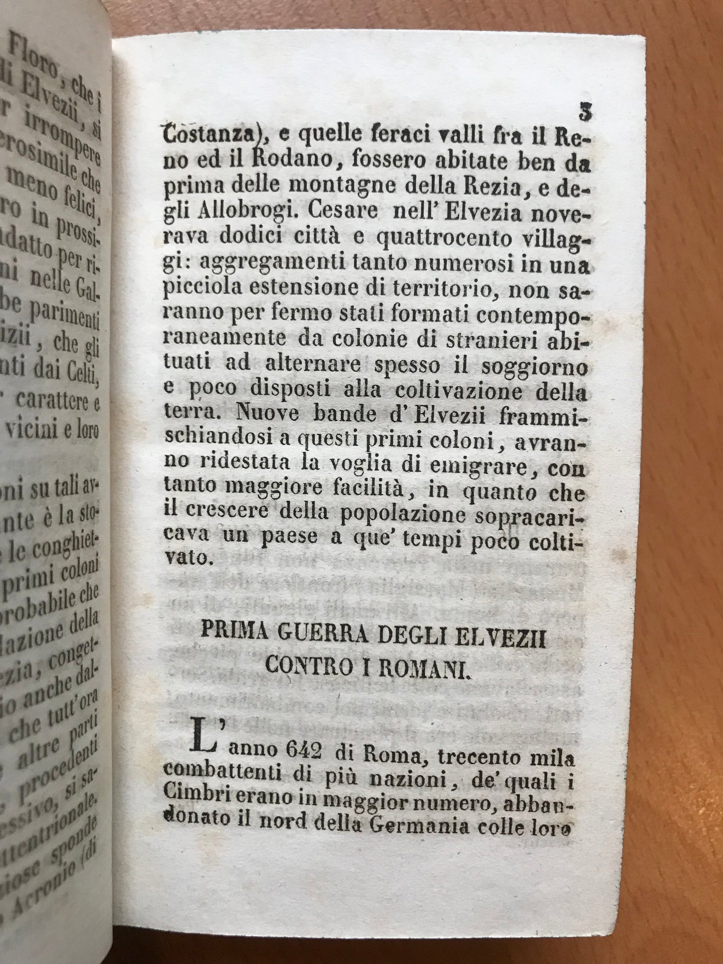 Notizie Storiche Sull'Antica Elvezia - Notizie Storiche Sulla Svizzera - Mitologia della Svizzera - 1844