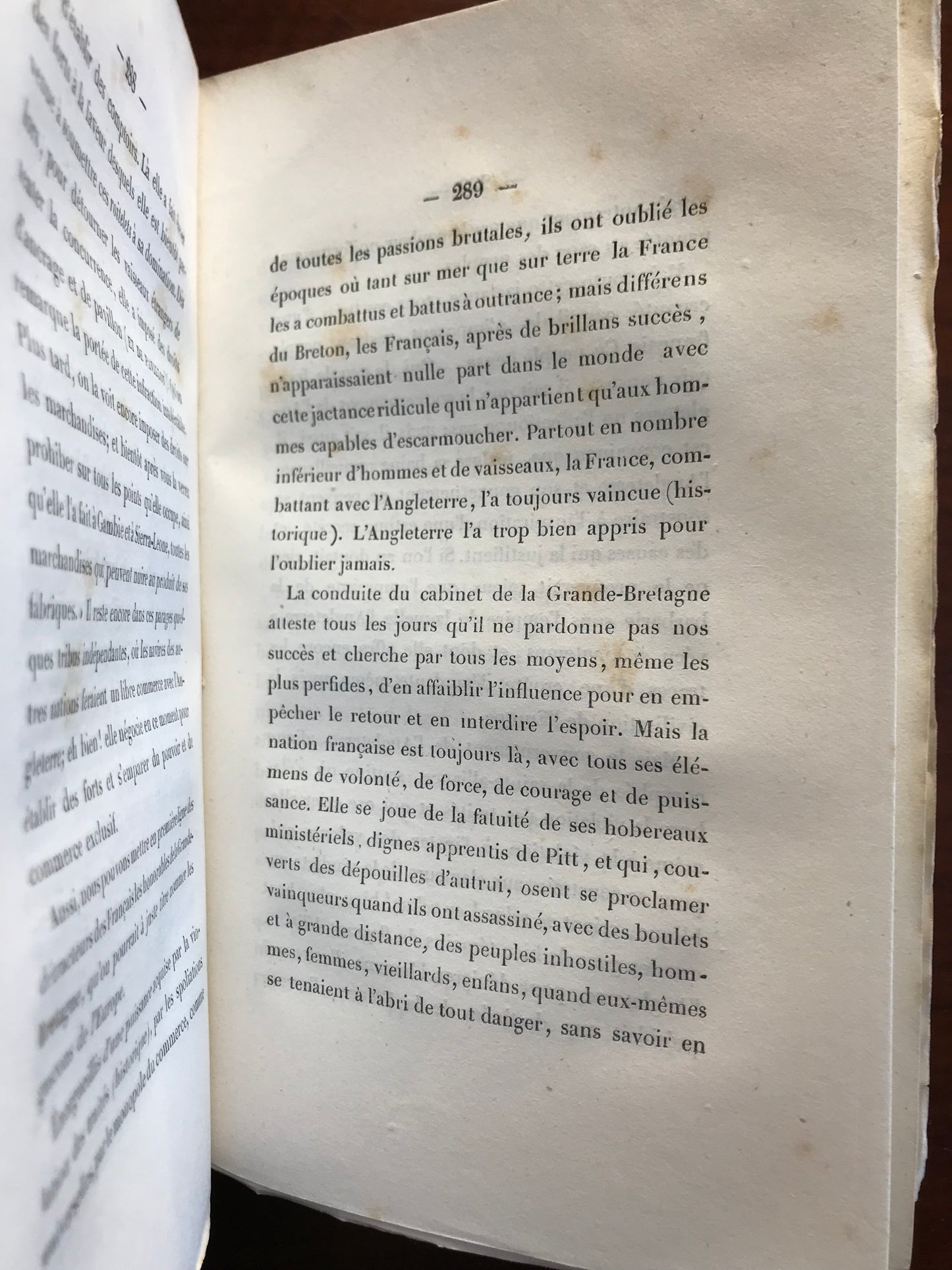 L'Angleterre dévoilée ou Documents historiques pour servir à donner à la France l'éveil sur l'avenir de nos possessions en Afrique - Colonel Vialla de Sommières - 1846