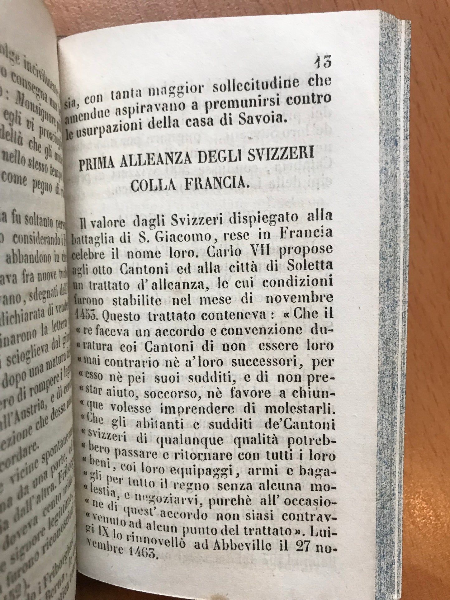 Notizie Storiche Sull'Antica Elvezia - Notizie Storiche Sulla Svizzera - Mitologia della Svizzera - 1844