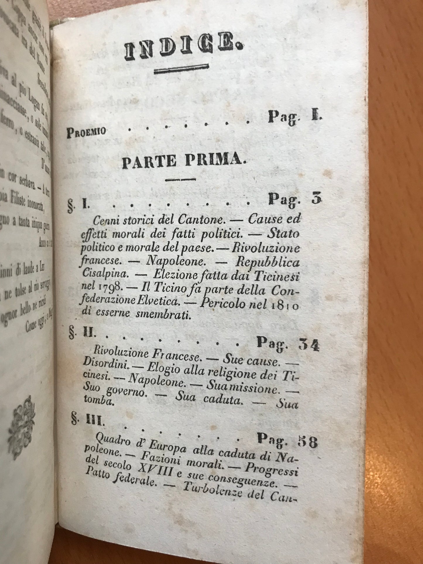 Storia della Svizzera Italiana - Luigi Isnardi - 1840