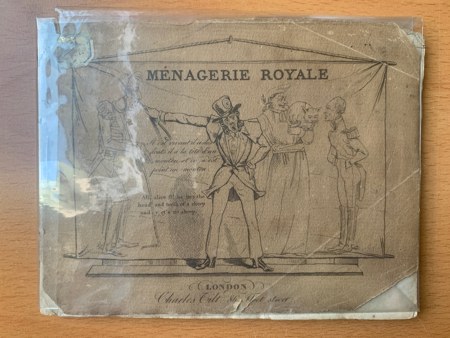 The Royal Menagerie - A collection of the best caricatures wich have appeared in Paris since the Late Revolution - Charles Tilt - 1831