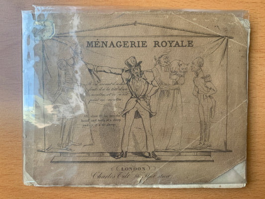 The Royal Menagerie - A collection of the best caricatures wich have appeared in Paris since the Late Revolution - Charles Tilt - 1831