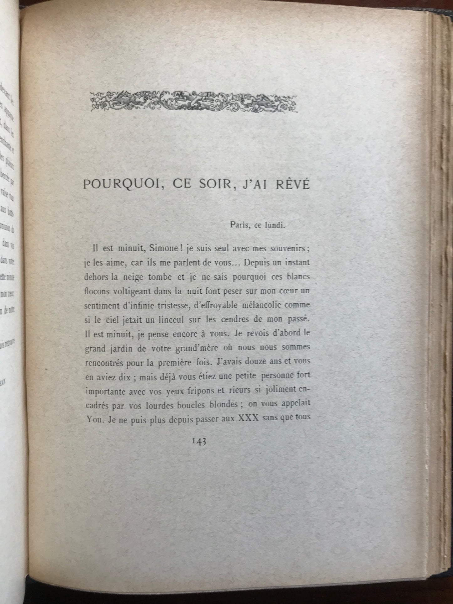 Rêves d'amour ! Rêves de gloire ! Jean Allard Méeus - 1920
