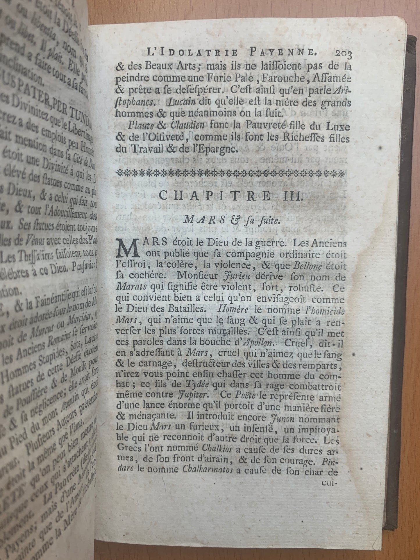 Histoire de l'idolatrie payenne ou Description poétique, historique, et critique de toutes les fausses divinitez du paganisme - Abraham du Lignon - Edition originale - 1753