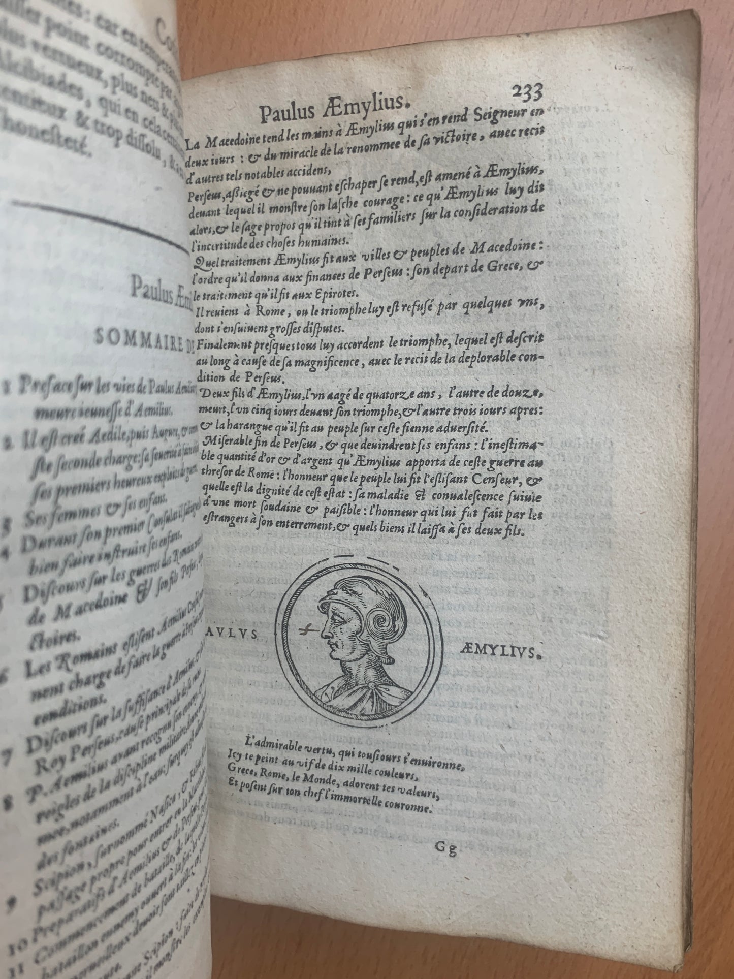 Les vies des hommes illustres - Plutarque - Amyot - Tome 1 - 1587