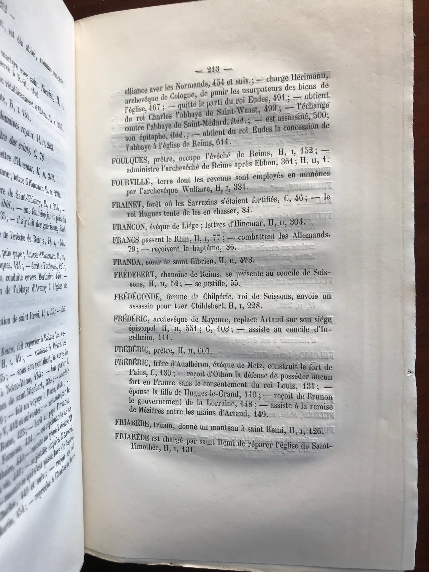 Flodoardi Chronicon - Chronique de Flodoard de l'an 919 à l'an 976 - Tome 3 - Abbé Bandeville - 1855