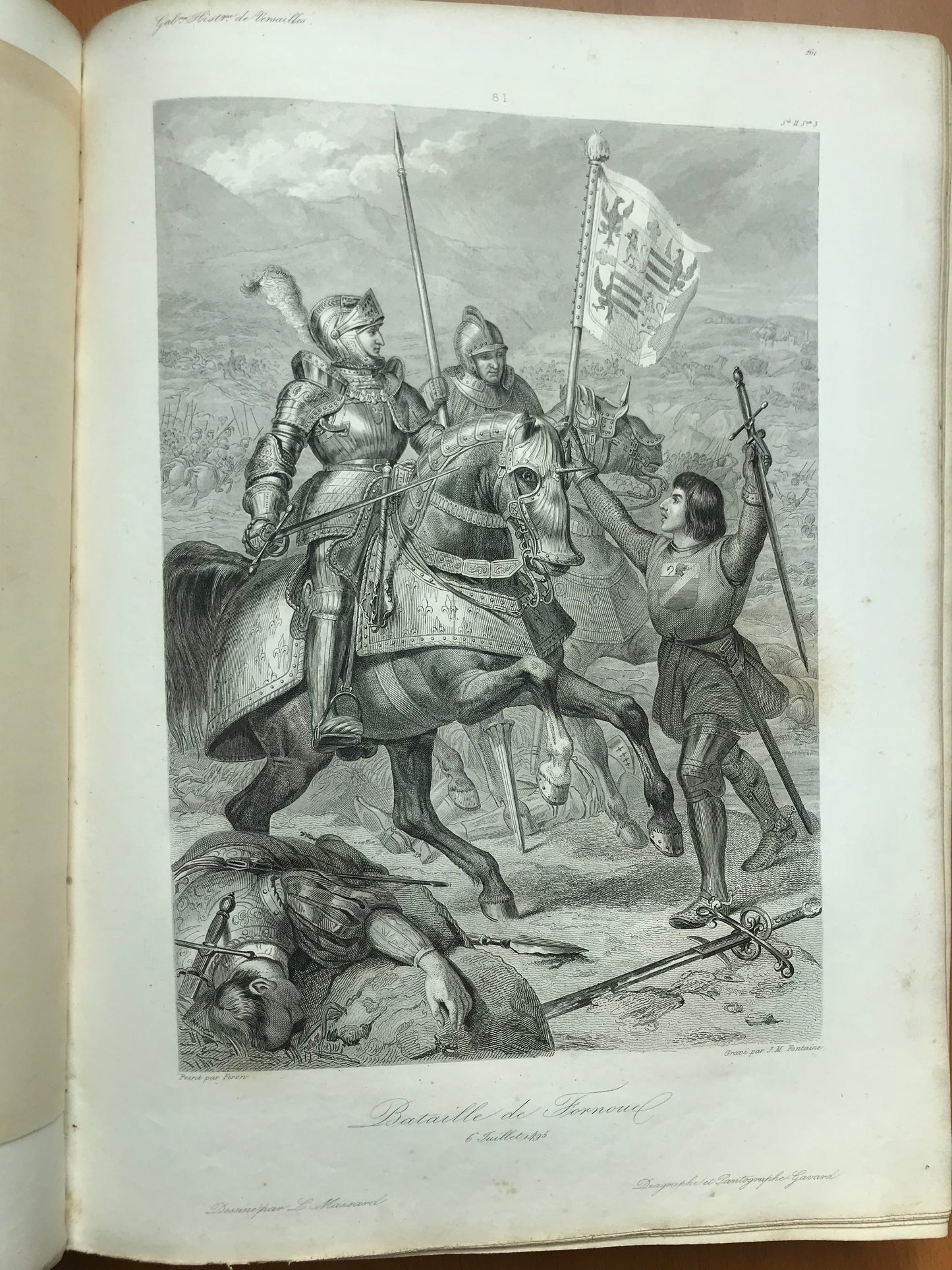 Galeries historiques de Versailles - ATLAS - 196 gravures - Gavard - 1840