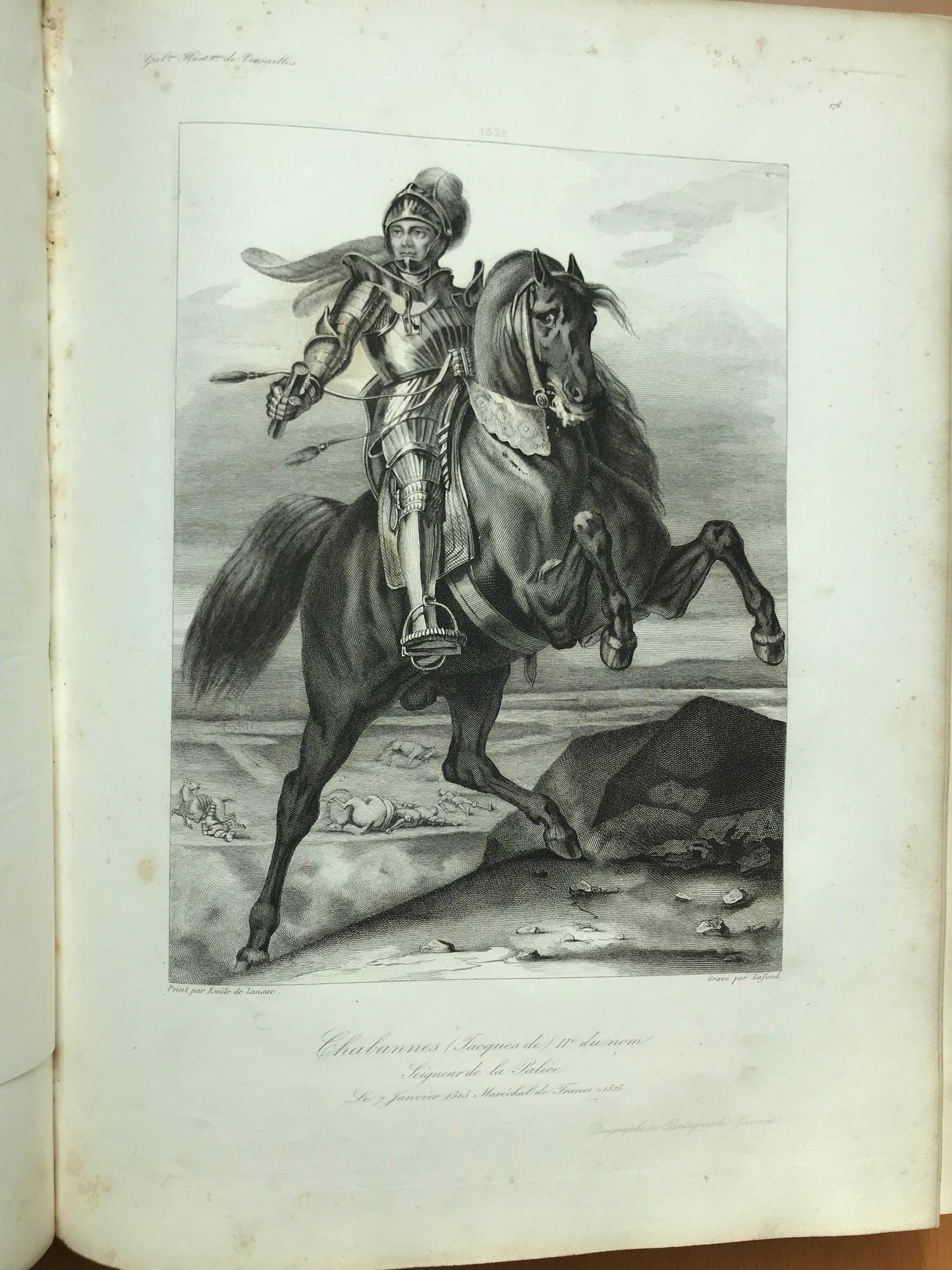 Galeries historiques de Versailles - ATLAS - 196 gravures - Gavard - 1840