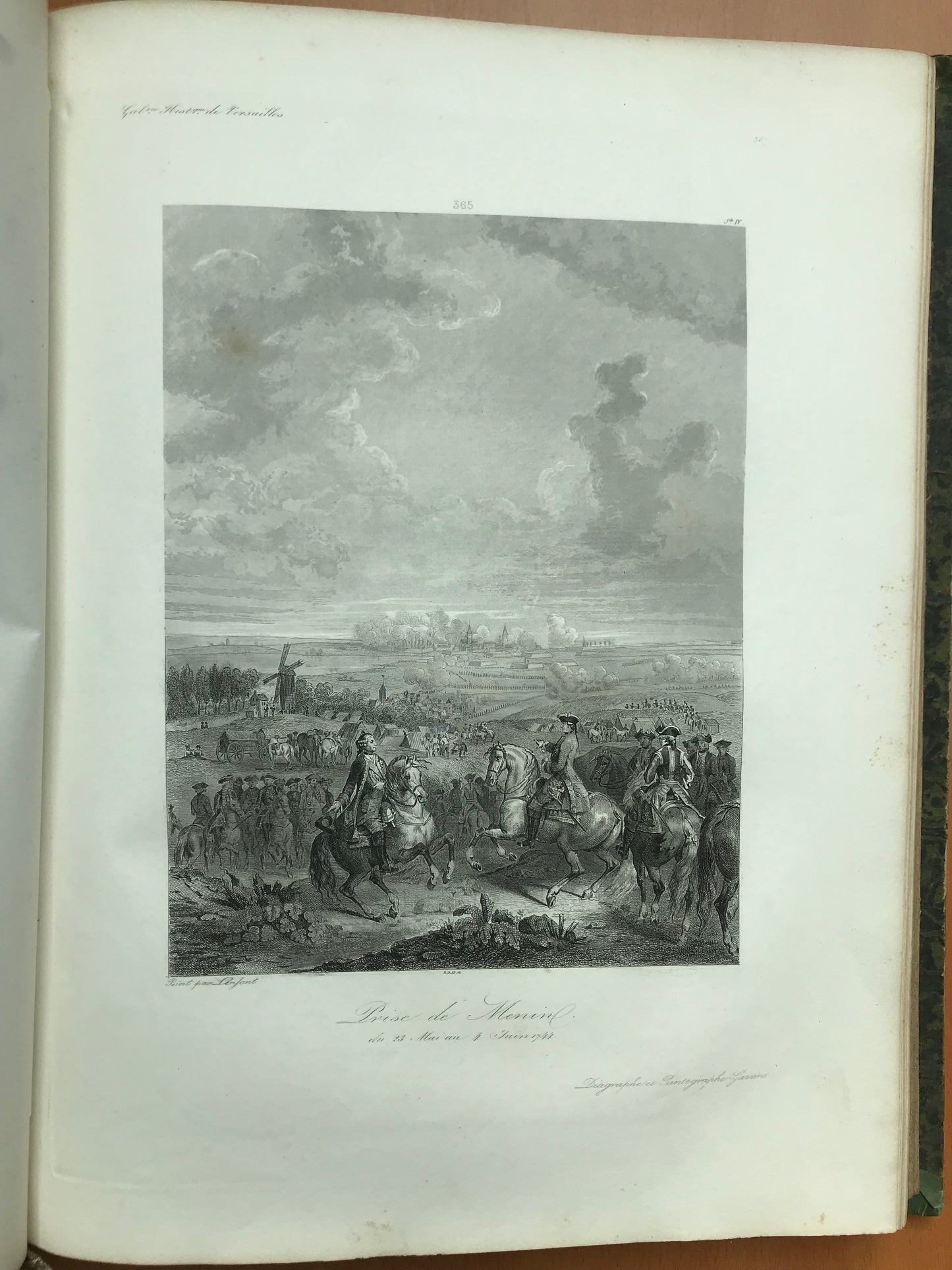 Galeries historiques de Versailles - ATLAS - 196 gravures - Gavard - 1840