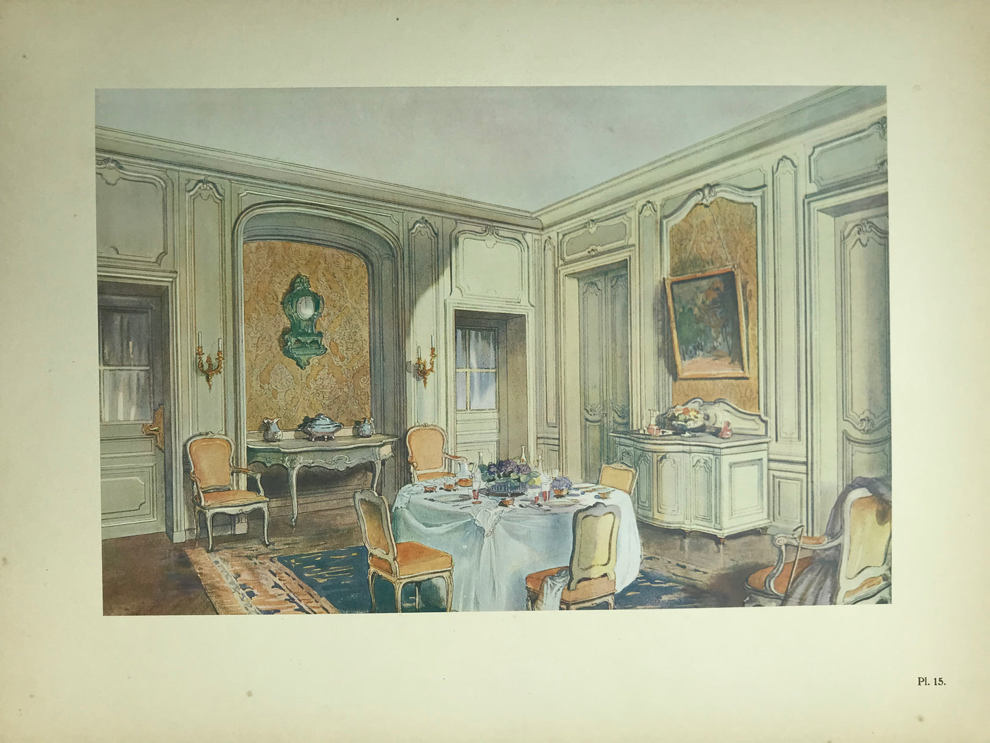 Intérieurs de Style - XVIIe & XVIIIe siècles - Directoire - Empire - Georges Rémon - 1900