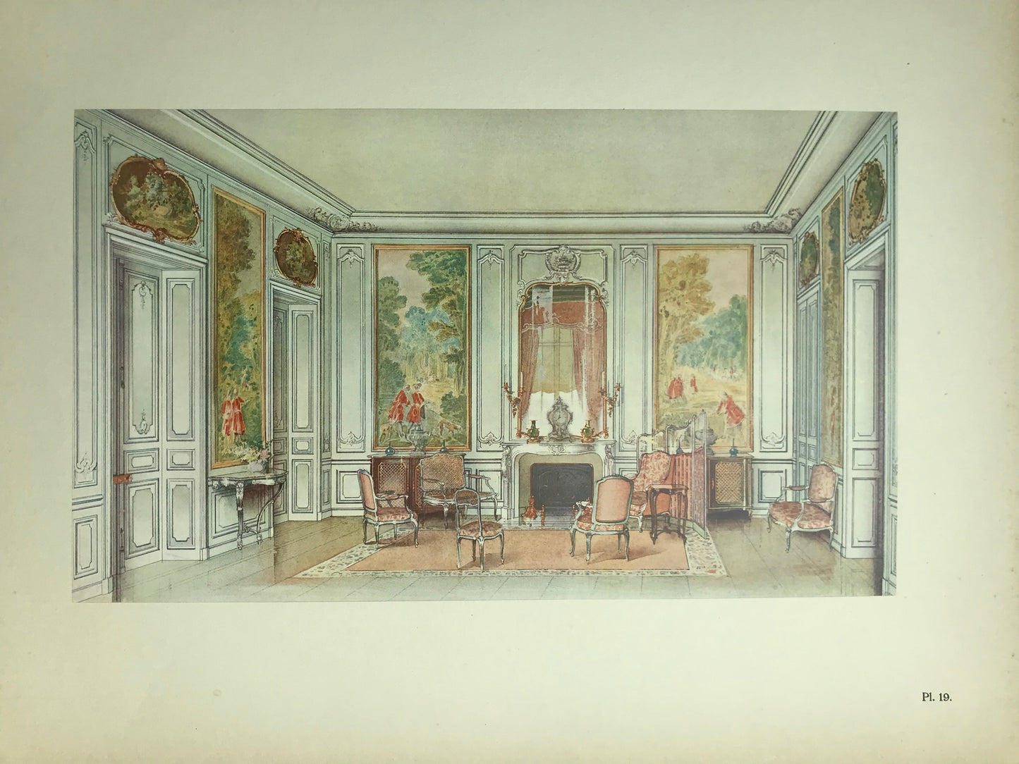 Intérieurs de Style - XVIIe & XVIIIe siècles - Directoire - Empire - Georges Rémon - 1900