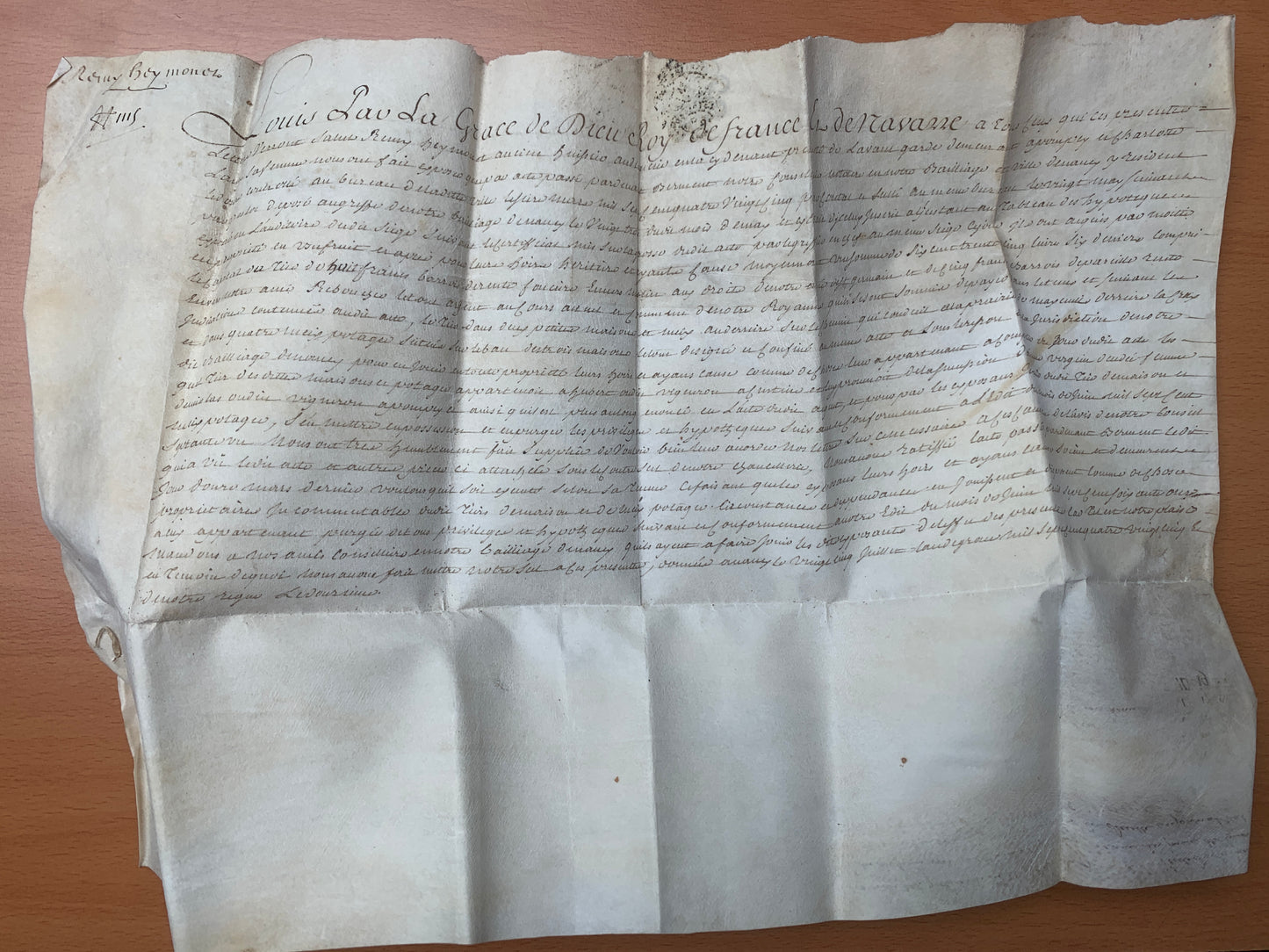 Signature manuscrite de Stanislas Leszczynski - 1748