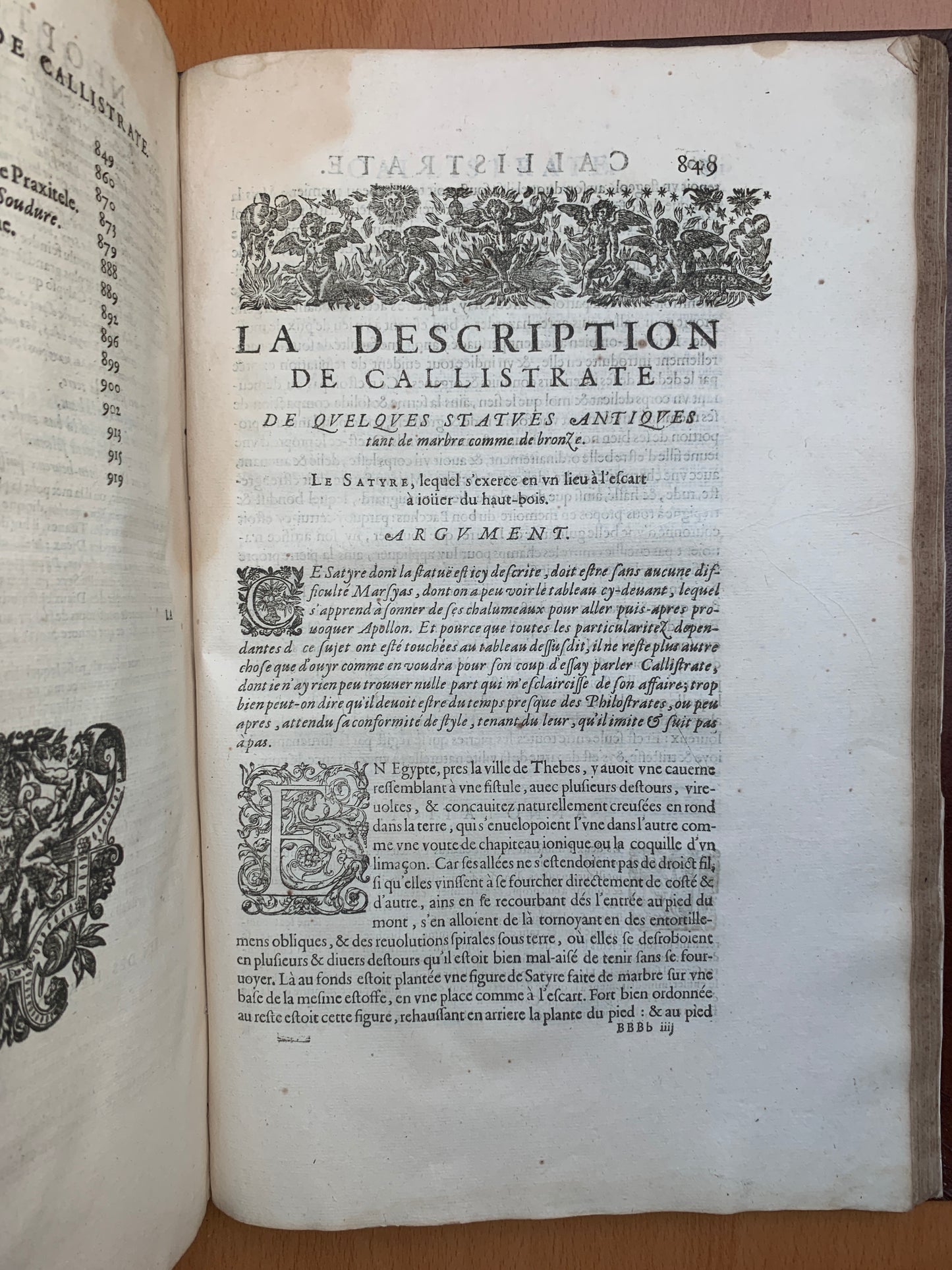 Les images ou tableaux de platte peinture des deux Philostrates sophistes grecs et les statues de Callistrate - Blaise de Vigenère - 1637