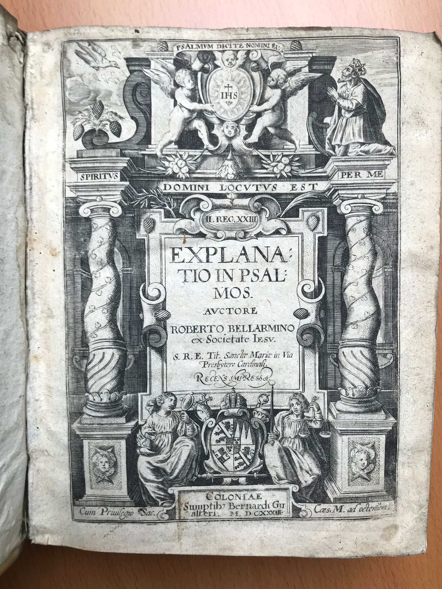 Explanatio in Psalmos - Roberto Bellarmino - 1633