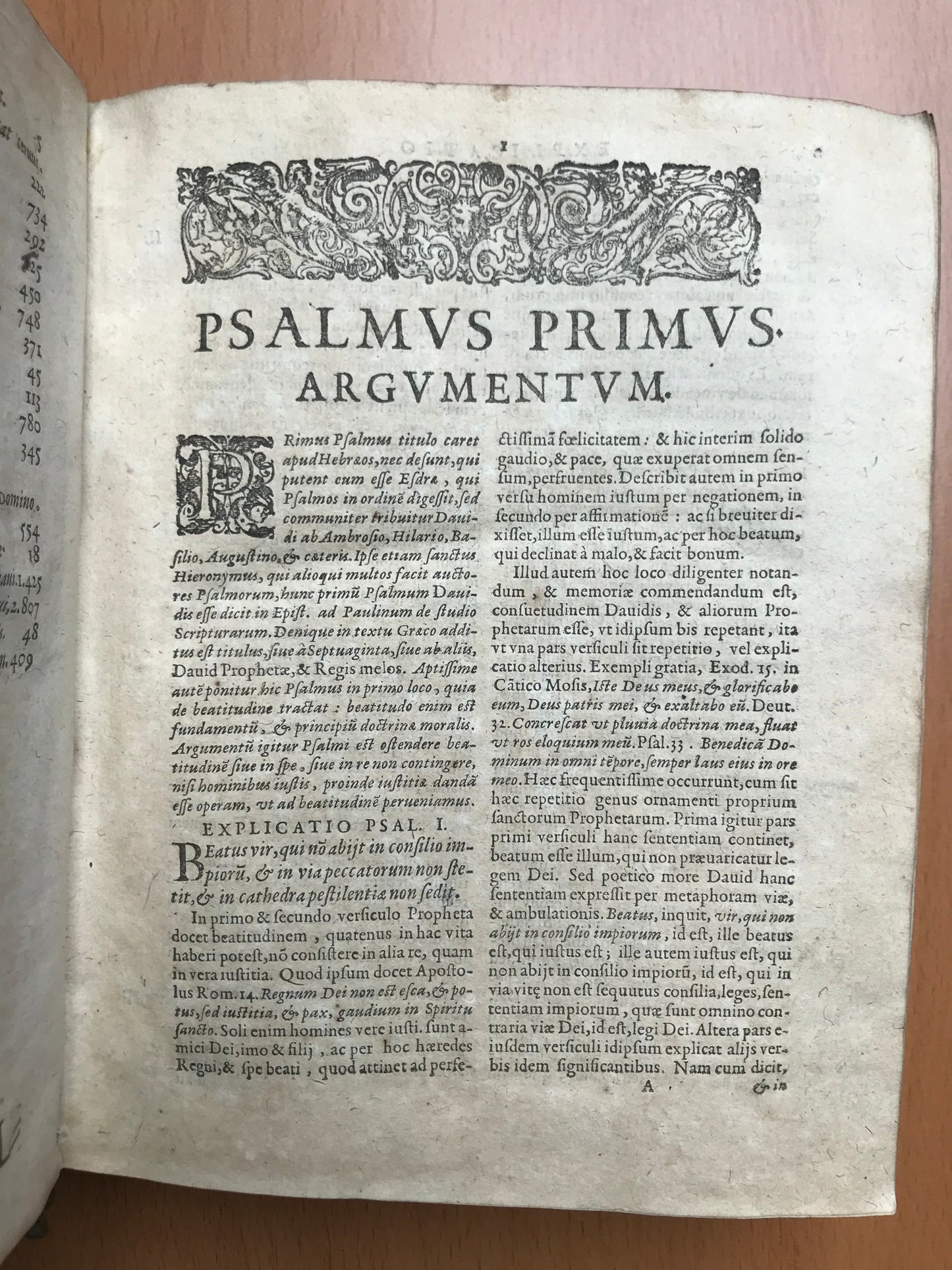 Explanatio in Psalmos - Roberto Bellarmino - 1633