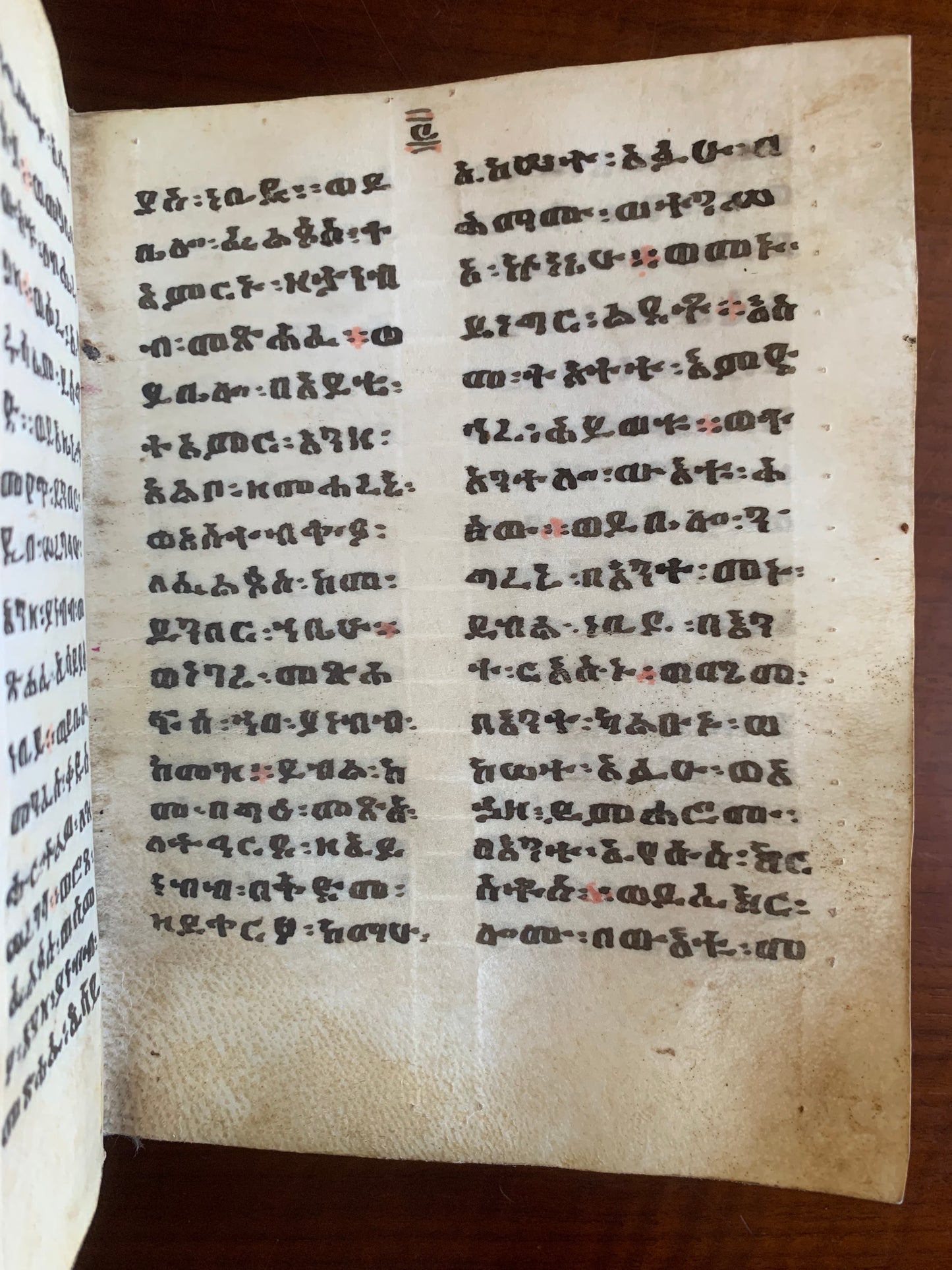 Bible éthiopienne - Manuscrit sur vélin - XIXe