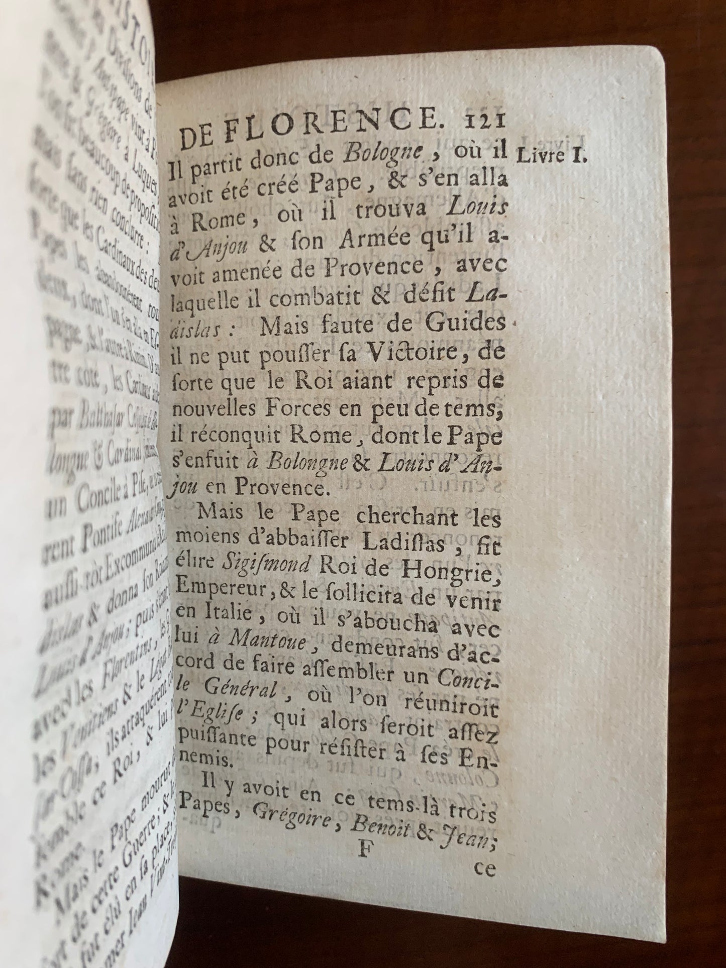 Histoire de Florence - Nicolas Machiavel - 1694