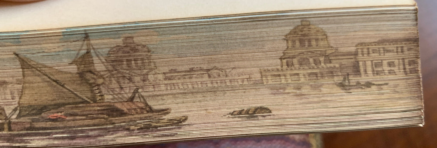 In Memoriam - Alfred Tennyson - Fore-edge painting - Edward Moxon - 1867