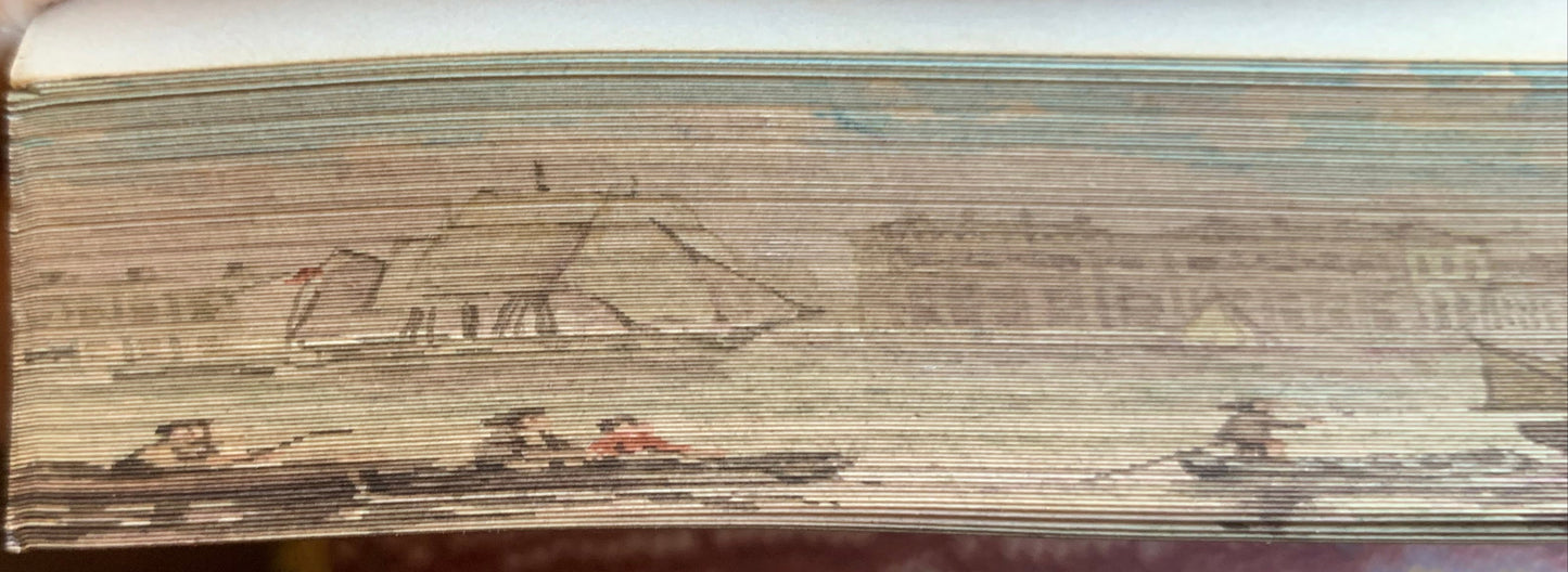 In Memoriam - Alfred Tennyson - Fore-edge painting - Edward Moxon - 1867