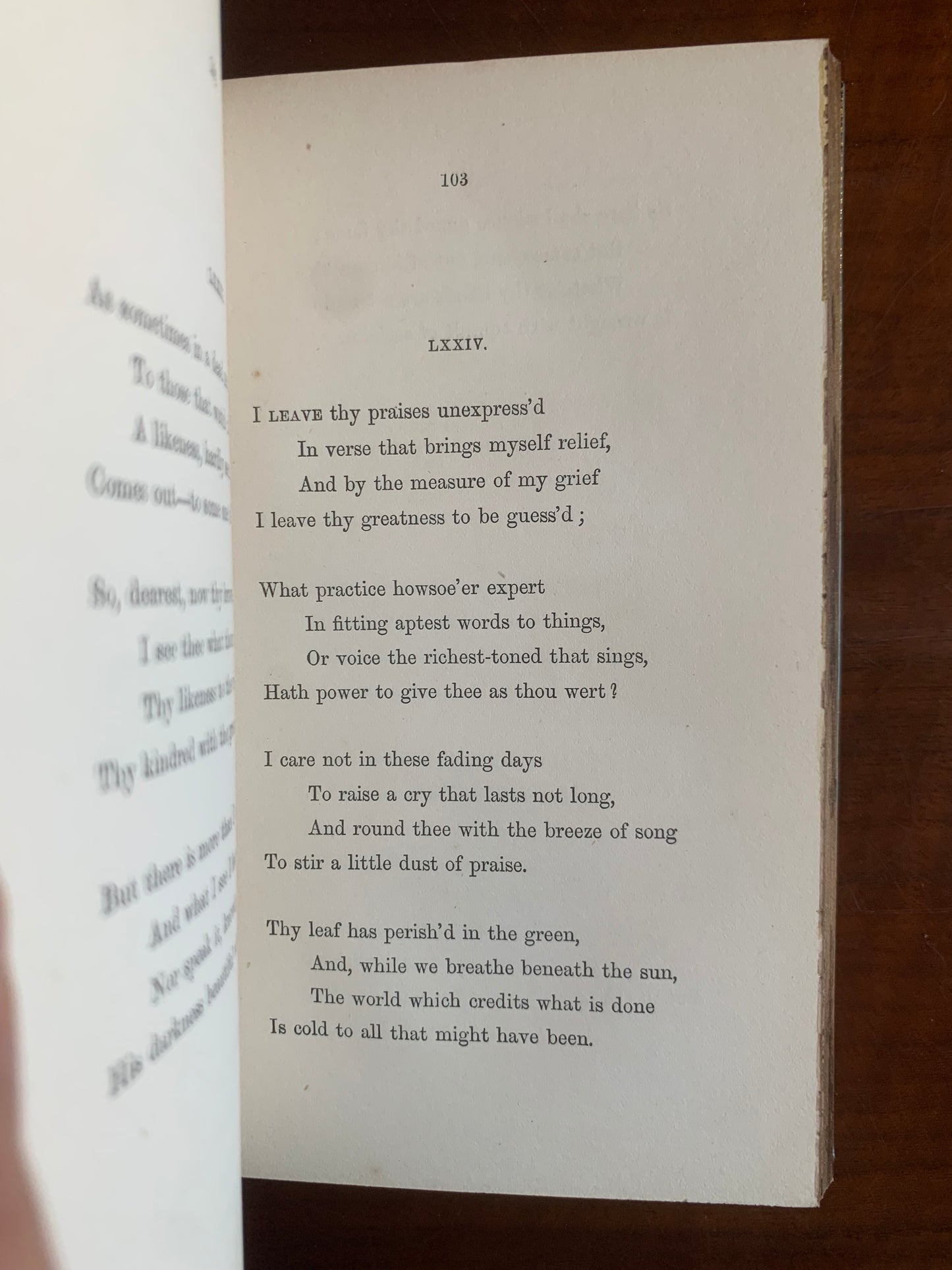 In Memoriam - Alfred Tennyson - Fore-edge painting - Edward Moxon - 1867