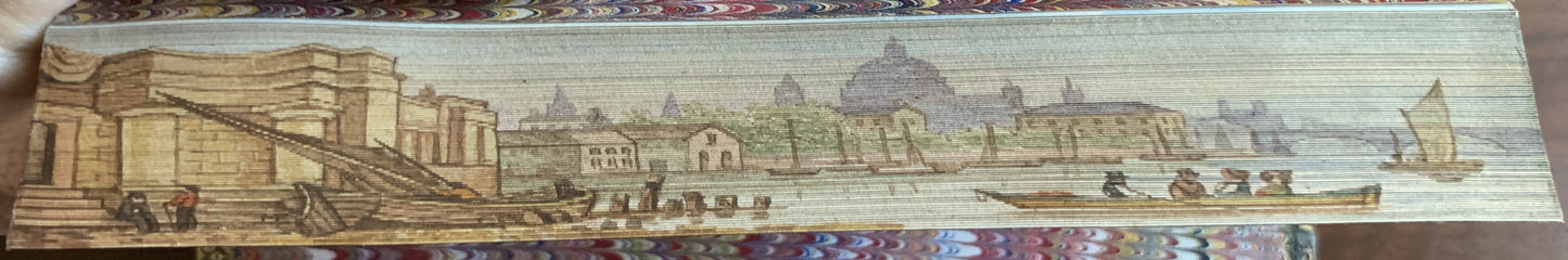 The Princess - Alfred Tennyson - Fore-edge painting - Edward Moxon - 1866