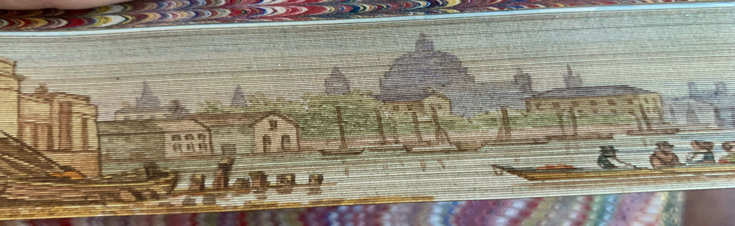 The Princess - Alfred Tennyson - Fore-edge painting - Edward Moxon - 1866