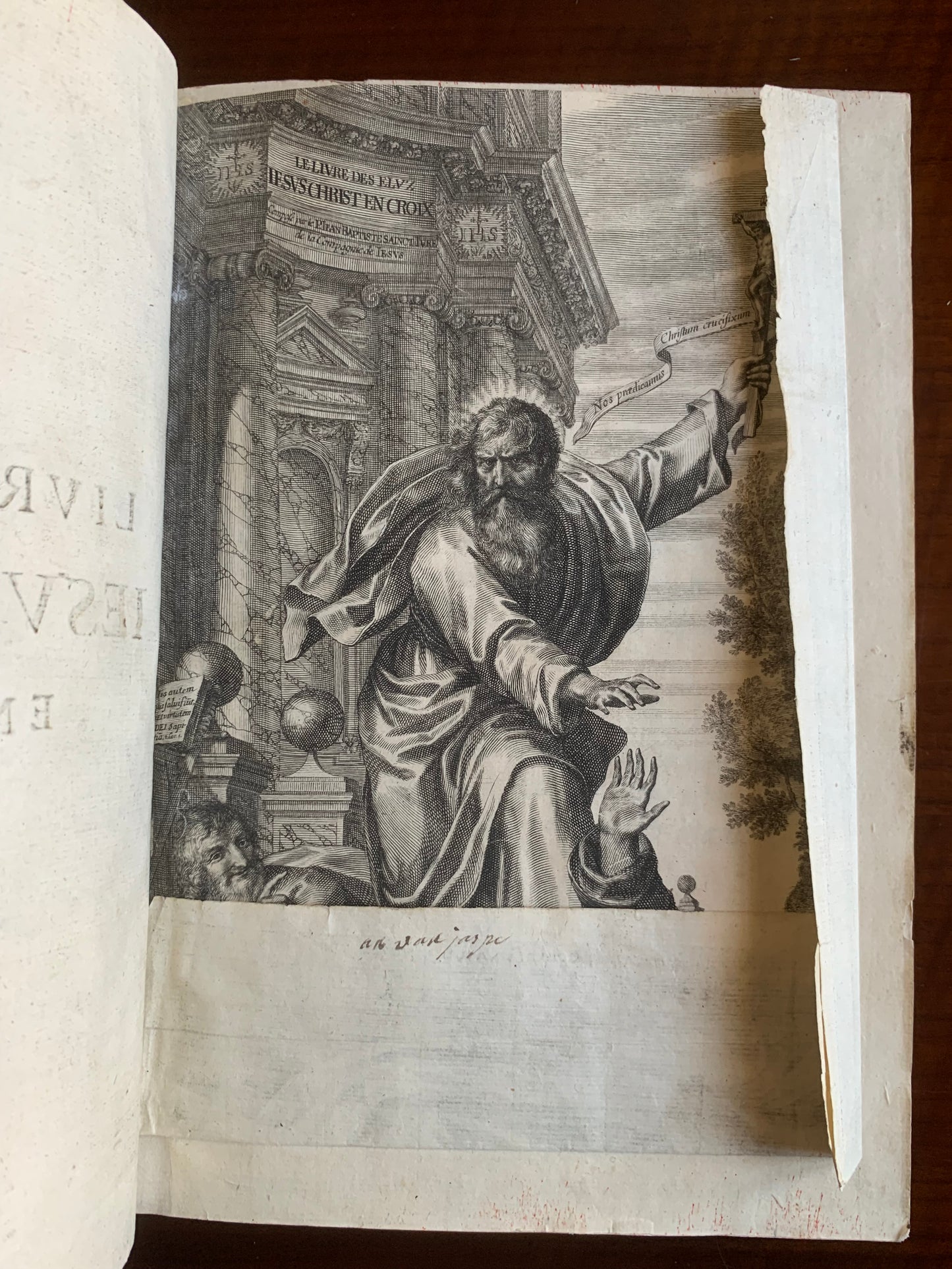 Le livre des Elus - Jésus Christ en Croix - Jean Baptiste Saint Jure - Edition Originale - 1643
