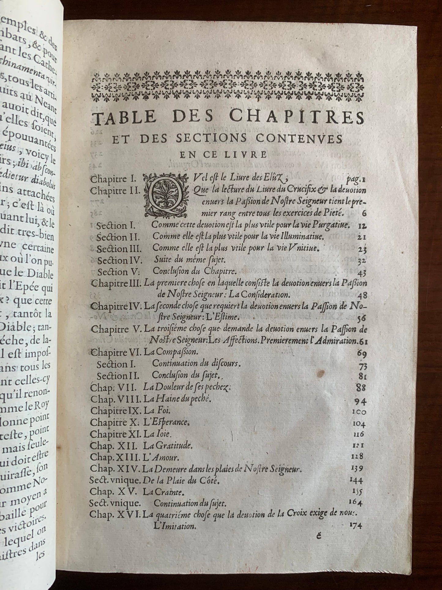 Le livre des Elus - Jésus Christ en Croix - Jean Baptiste Saint Jure - Edition Originale - 1643
