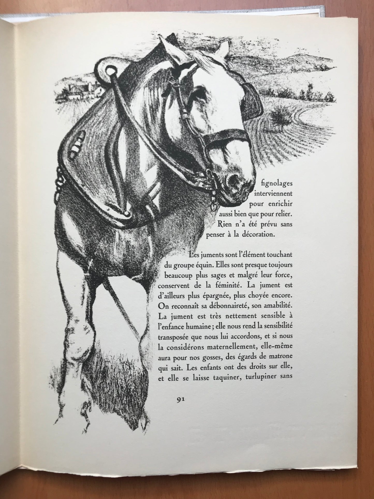 Bestiaire - Jean de la Varende - Envoi autographe - Lithographies de Abel Imblot - 1958