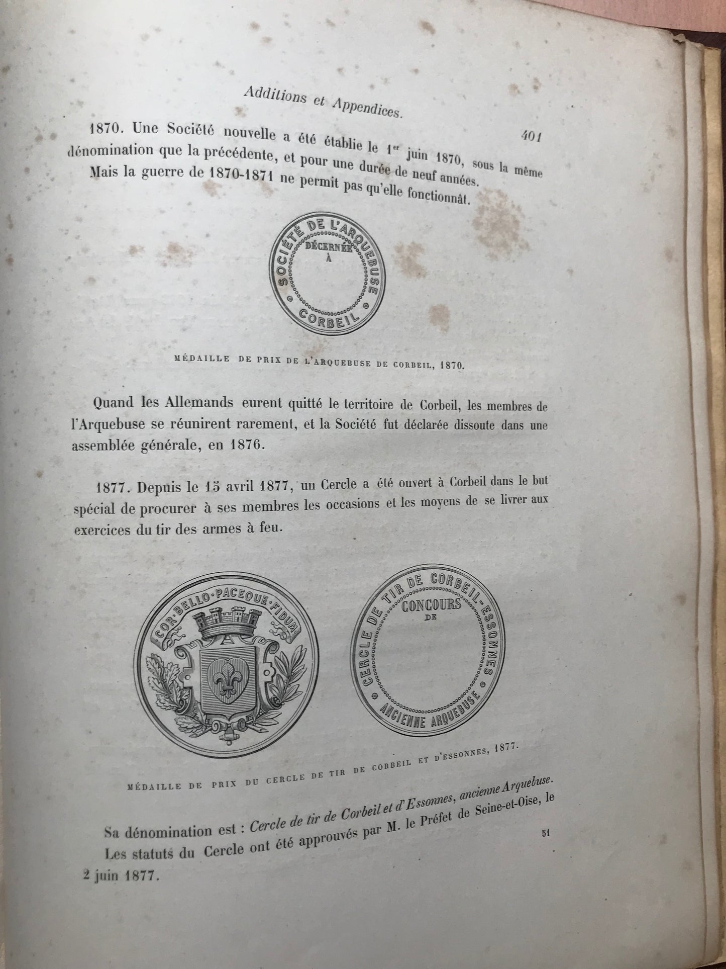 Étude sur les Anciennes Compagnies d'Archers, d'Arbalétriers et d'Arquebusiers - Louis Arsène Delaunay - Edition originale - 1879