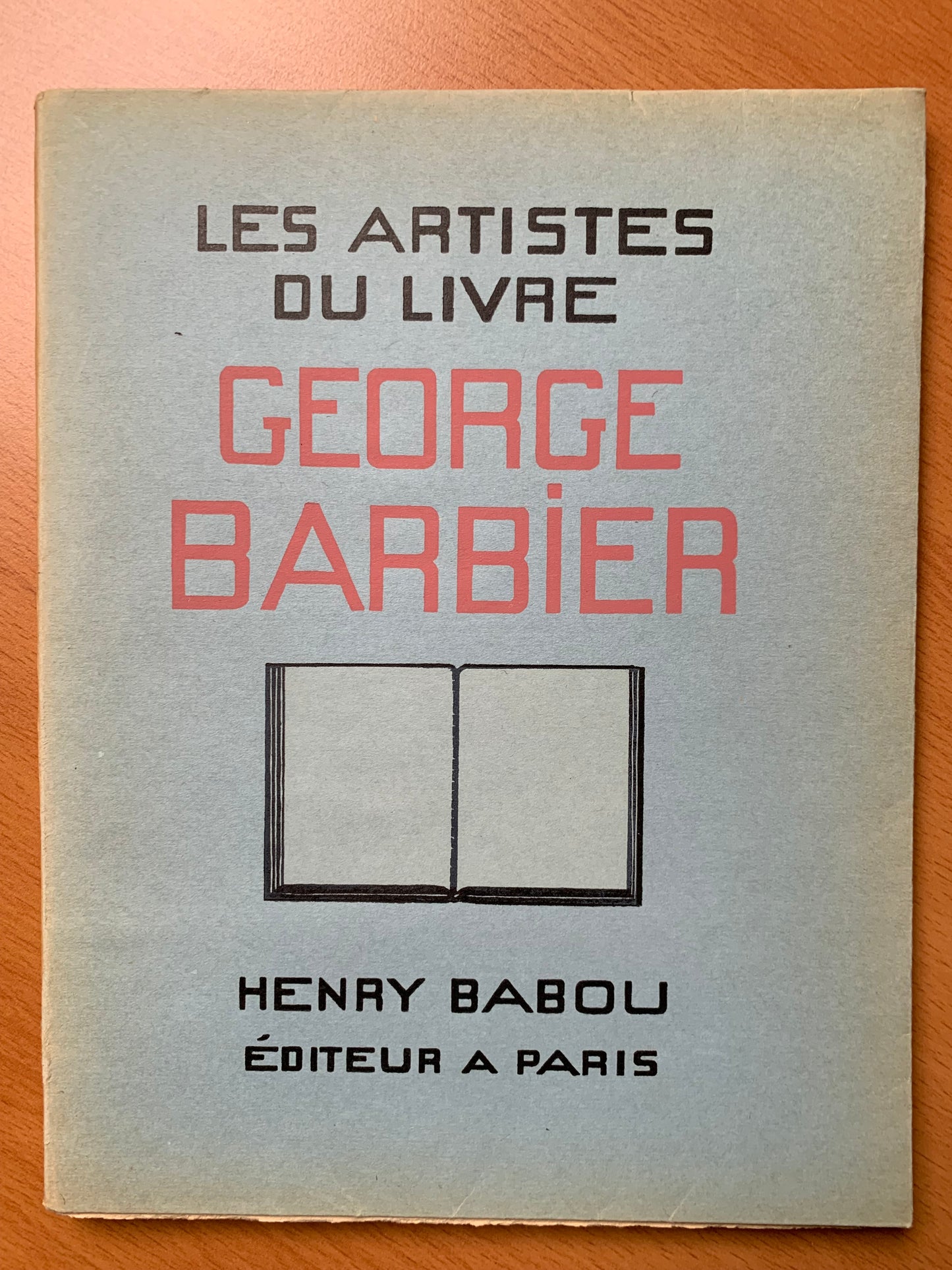George Barbier - Les Artistes du Livre - Henry Barbou - 1929