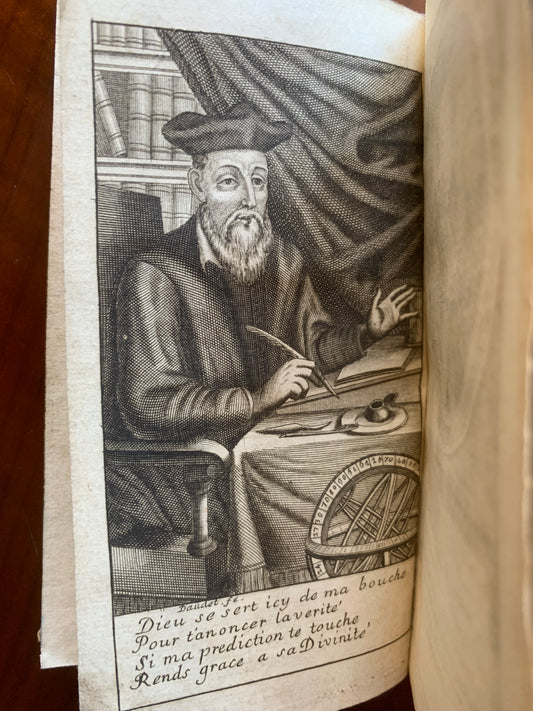 Les vrayes Centuries et Prophéties de Maistre Michel Nostradamus où se voit représenté tout ce qui c'est passé, tant en France, Espagne, Italie, Allemagne, Angleterre, qu'autres parties du Monde - 1690