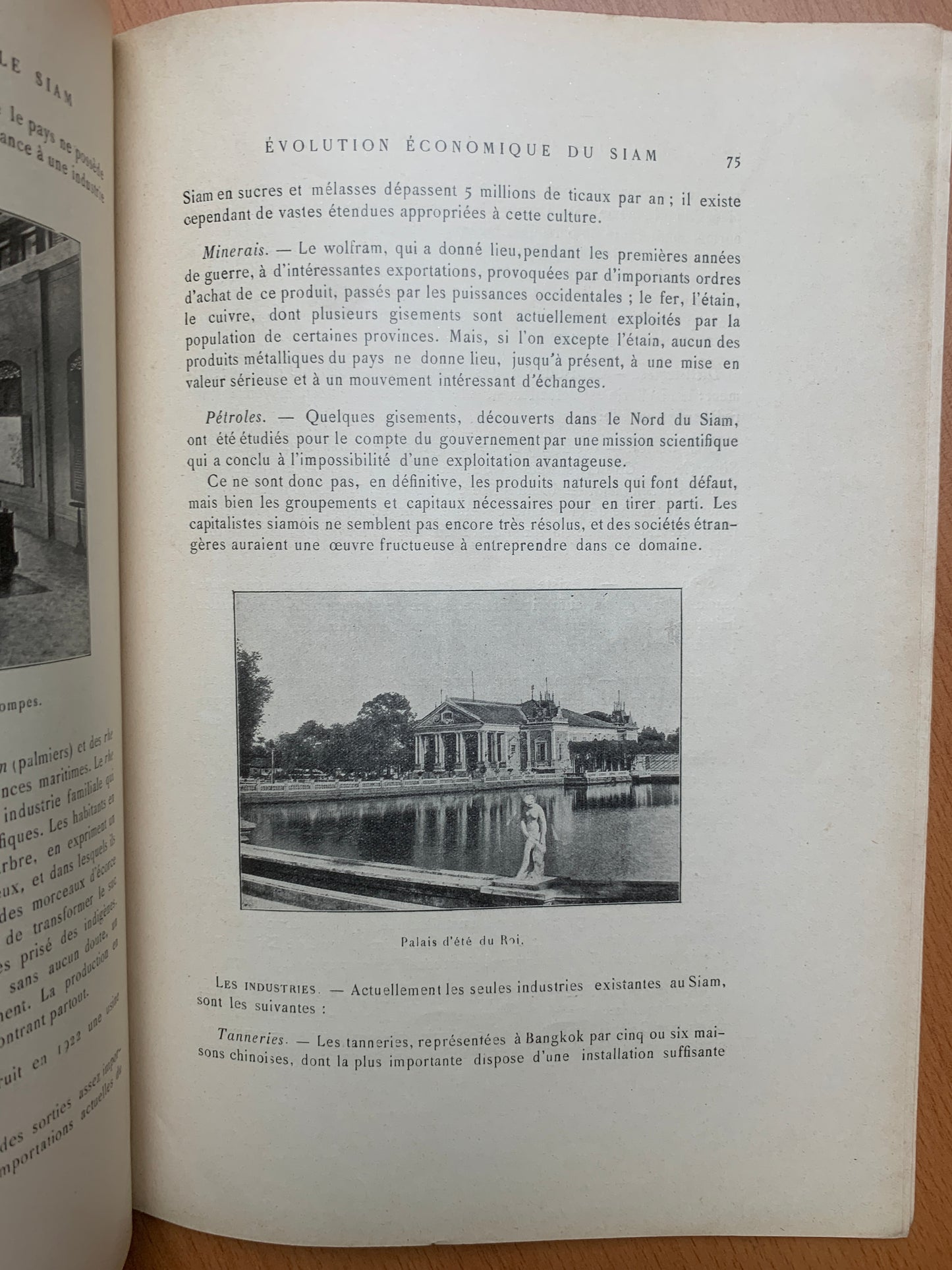 Quelques informations sur le Siam - Henri Cucherousset - Hanoi - 1925