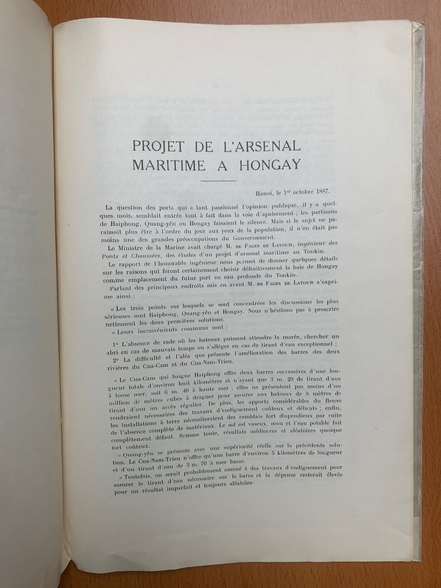 Le Port du Tonkin - Lapicque - Hanoi - 1932