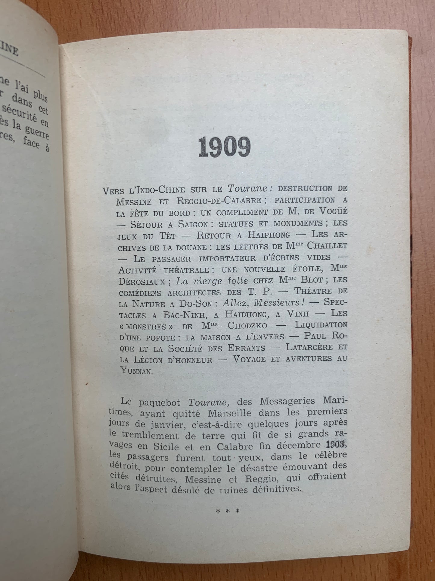Choses et gens en Indochine - Claude Bourrin - Hanoi - 1941