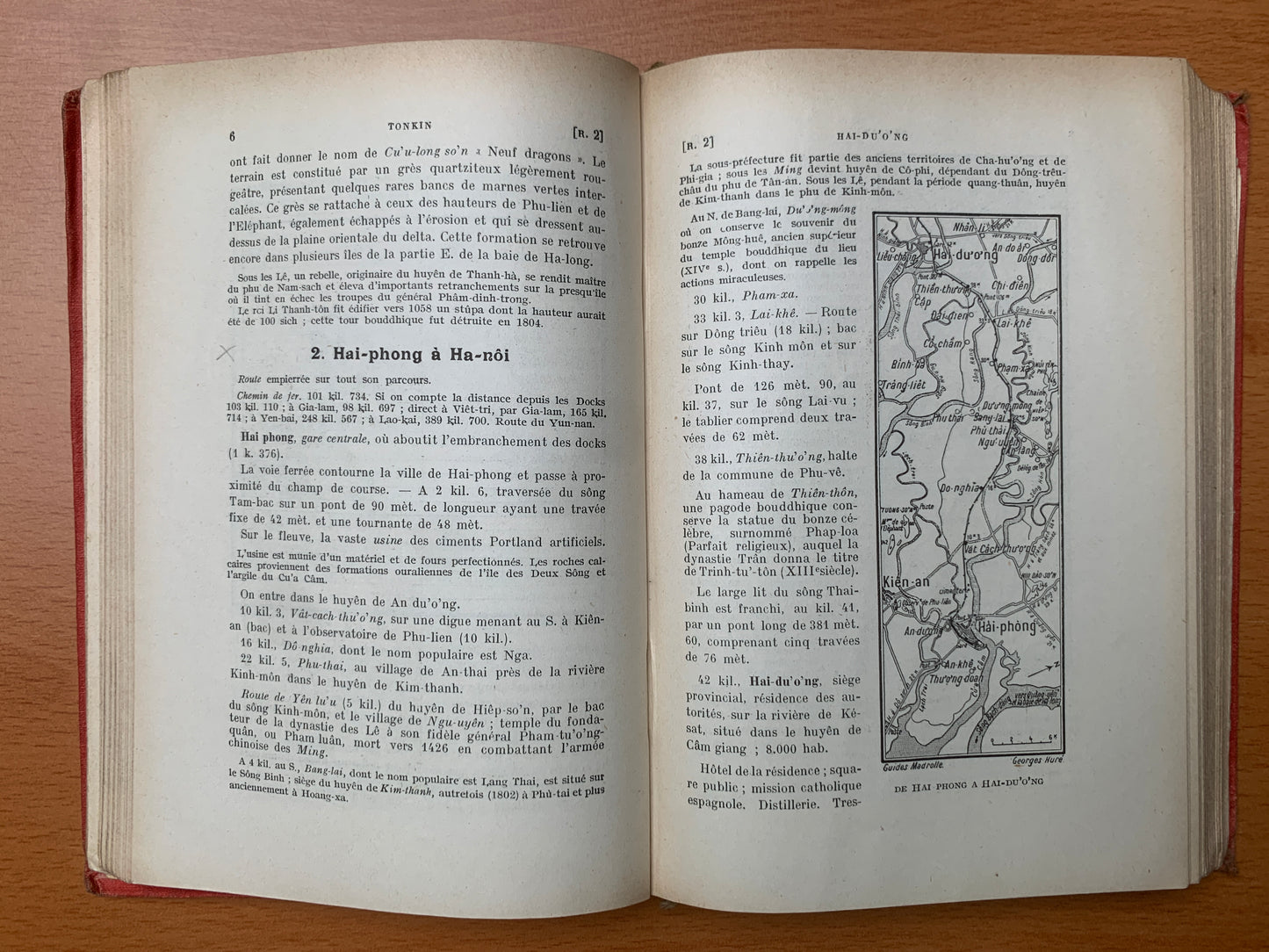 Indochine du Nord - Guides Madrolle - 1923