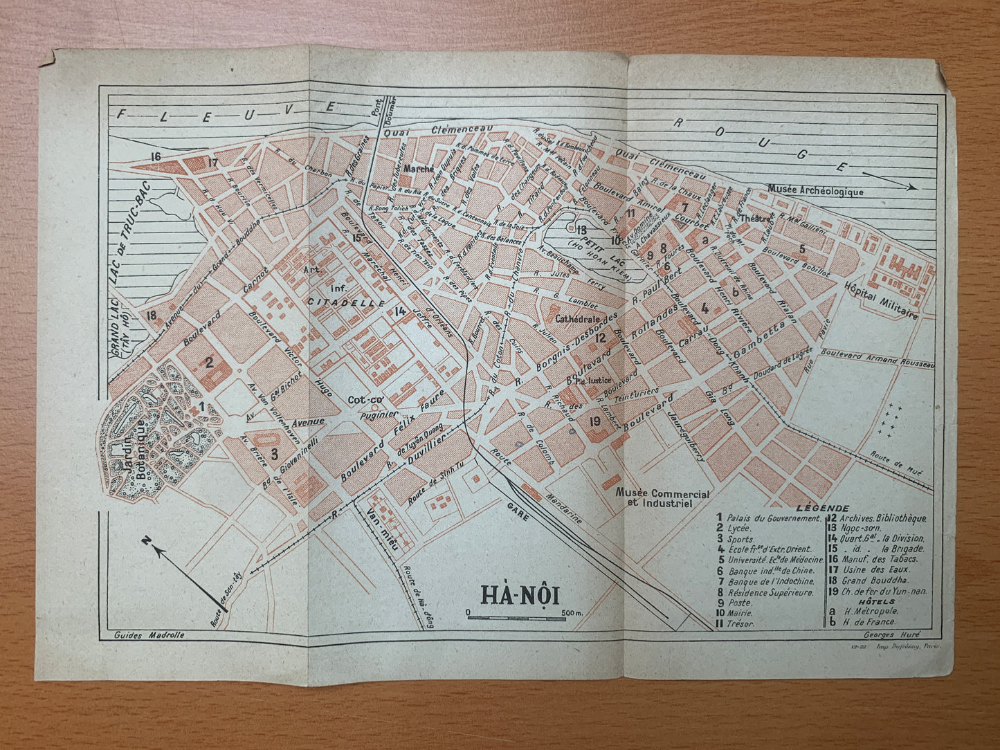 Indochine du Nord - Guides Madrolle - 1923