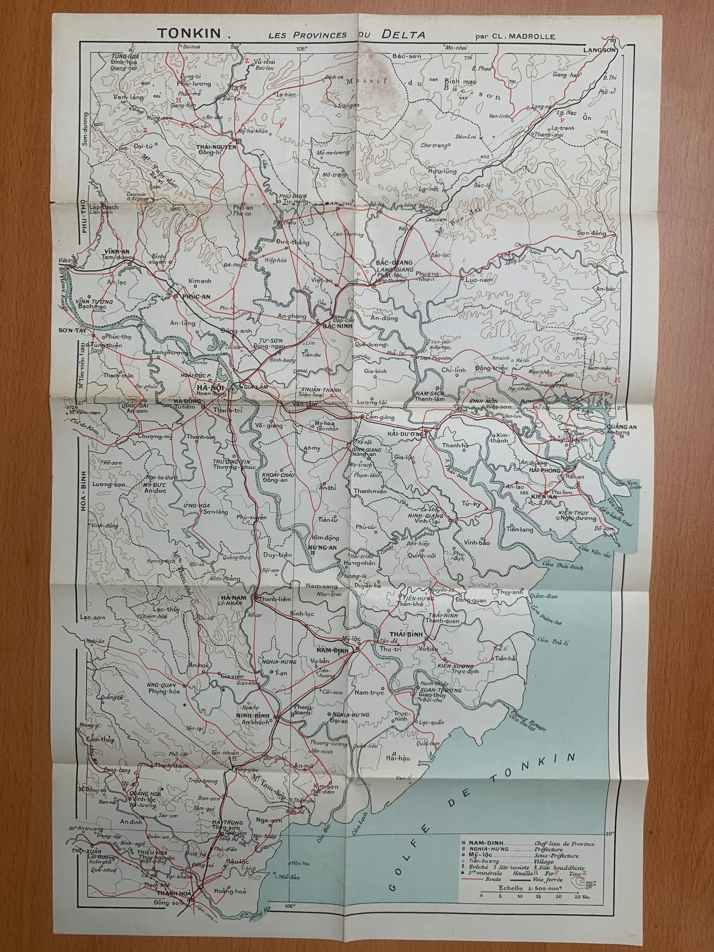 Indochine du Nord - Guides Madrolle - 1923