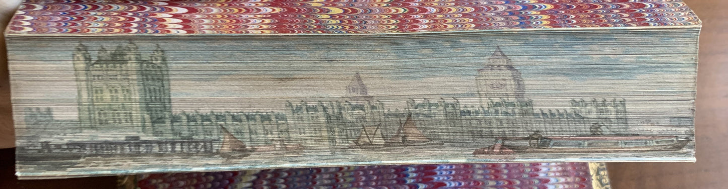 Poems - Alfred Tennyson - Fore-edge painting - Edward Moxon - 1864