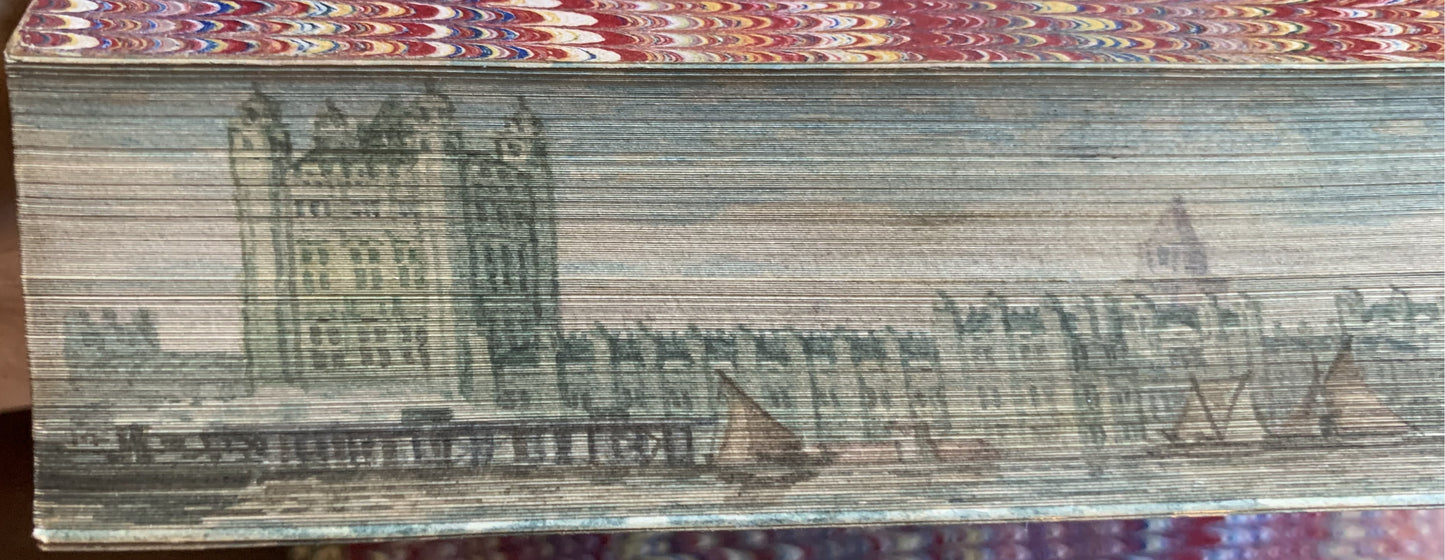 Poems - Alfred Tennyson - Fore-edge painting - Edward Moxon - 1864