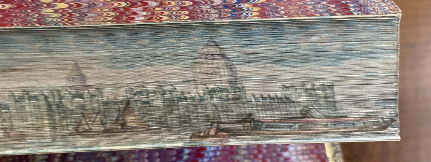 Poems - Alfred Tennyson - Fore-edge painting - Edward Moxon - 1864