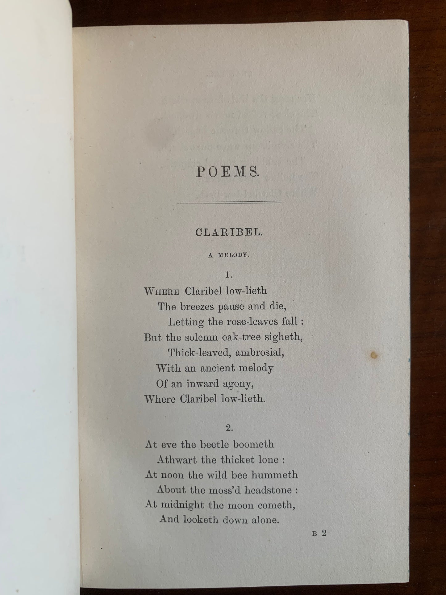 Poems - Alfred Tennyson - Fore-edge painting - Edward Moxon - 1864