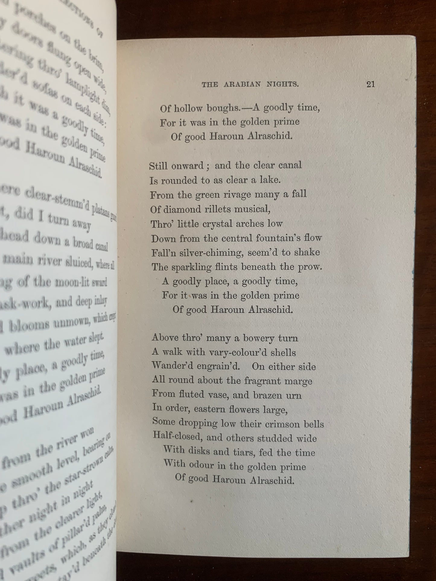 Poems - Alfred Tennyson - Fore-edge painting - Edward Moxon - 1864