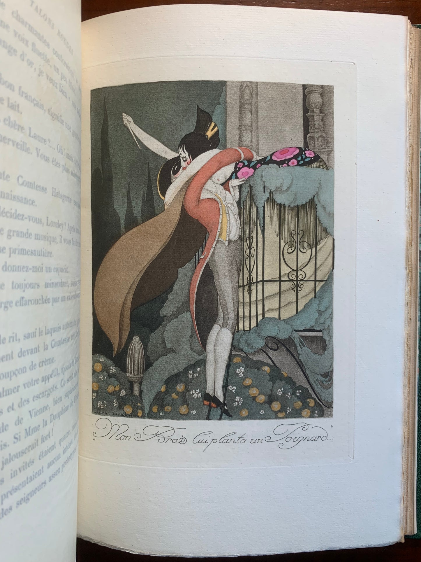 Sur Talons Rouges - Aquarelles de Gerda Wegener - Envoi autographe - Eric Allatini - 1929