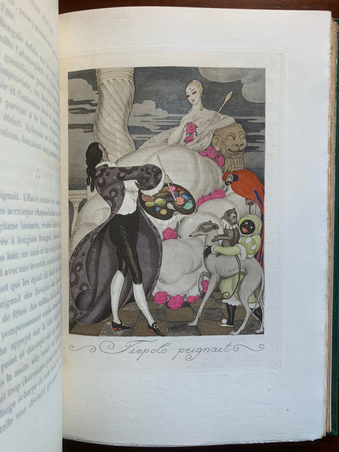 Sur Talons Rouges - Aquarelles de Gerda Wegener - Envoi autographe - Eric Allatini - 1929